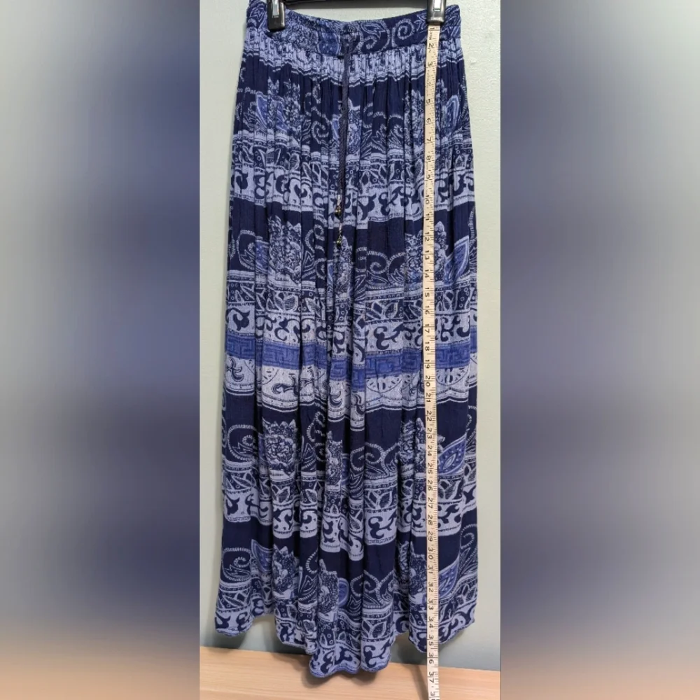 Jessica Indigo Maxi Skirt   Size 8 - Picture 2 of 4